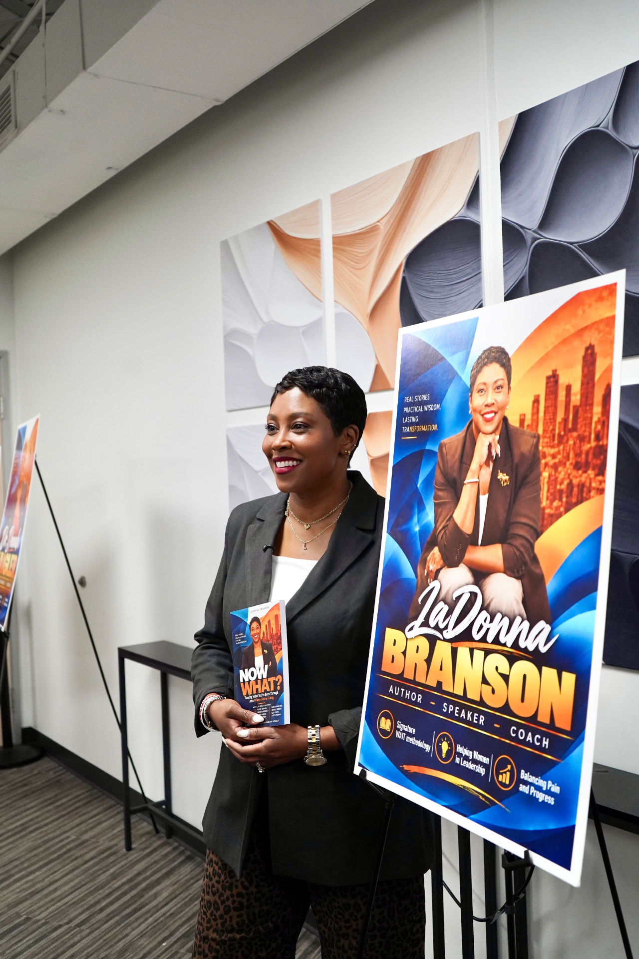 LaDonna Branson at a book event