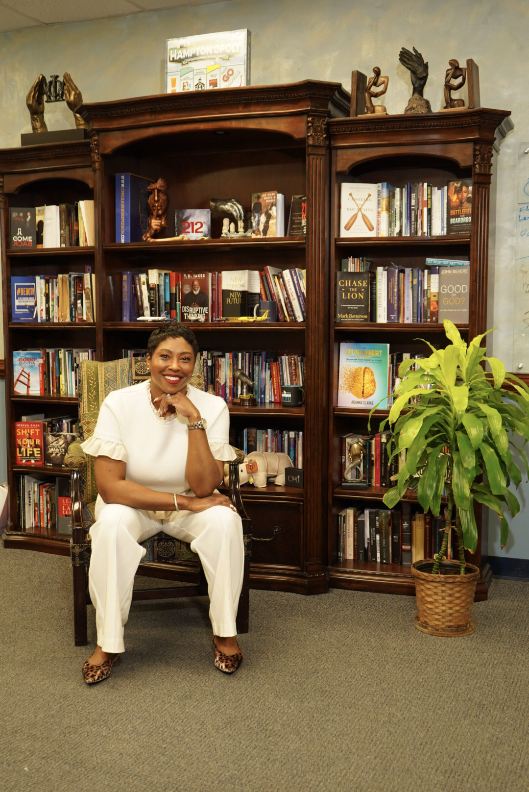 LaDonna Branson seated